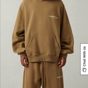 Fear of God essentials hoodie and pants